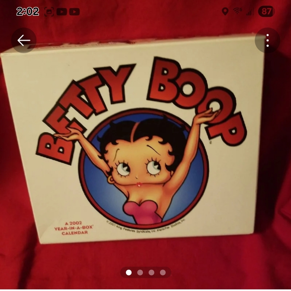 Betty Boop Calendar